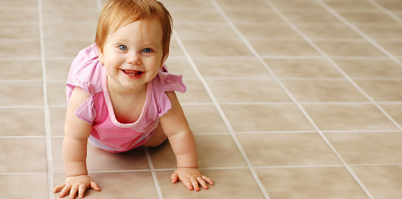 kid safe tile and grout cleaning